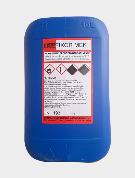 Skidač fleka sa kože FIXOR MEK 10lit
