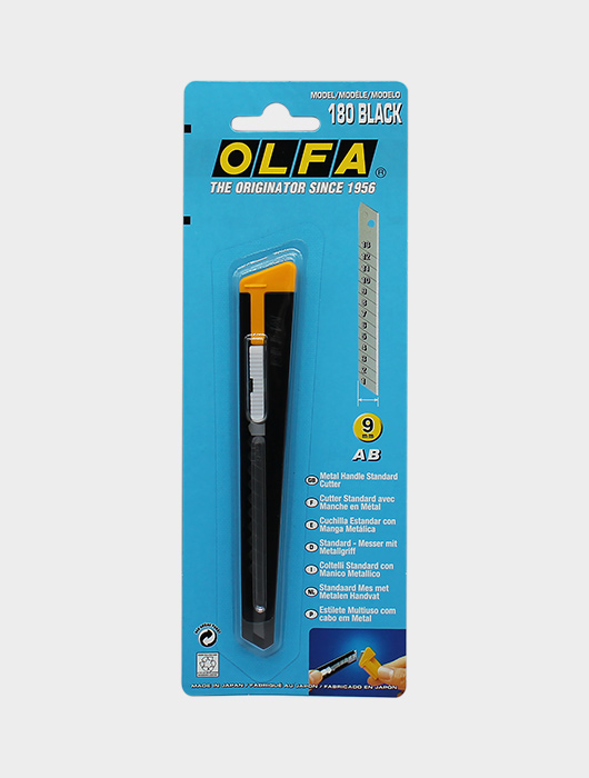 Nož Olfa L-1 SILVER GR-LAMA 180